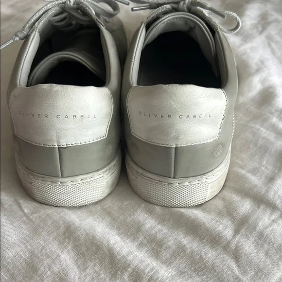 Oliver Cabell Men’s Low 1 Sneakers Men’s Shoes Size 9 Particle Grey - Picture 4 of 12